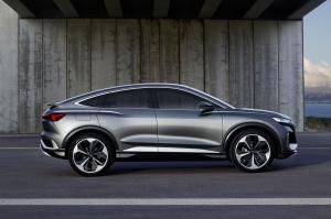 Audi Q4 Sportback e-tron Concept 2020 года 